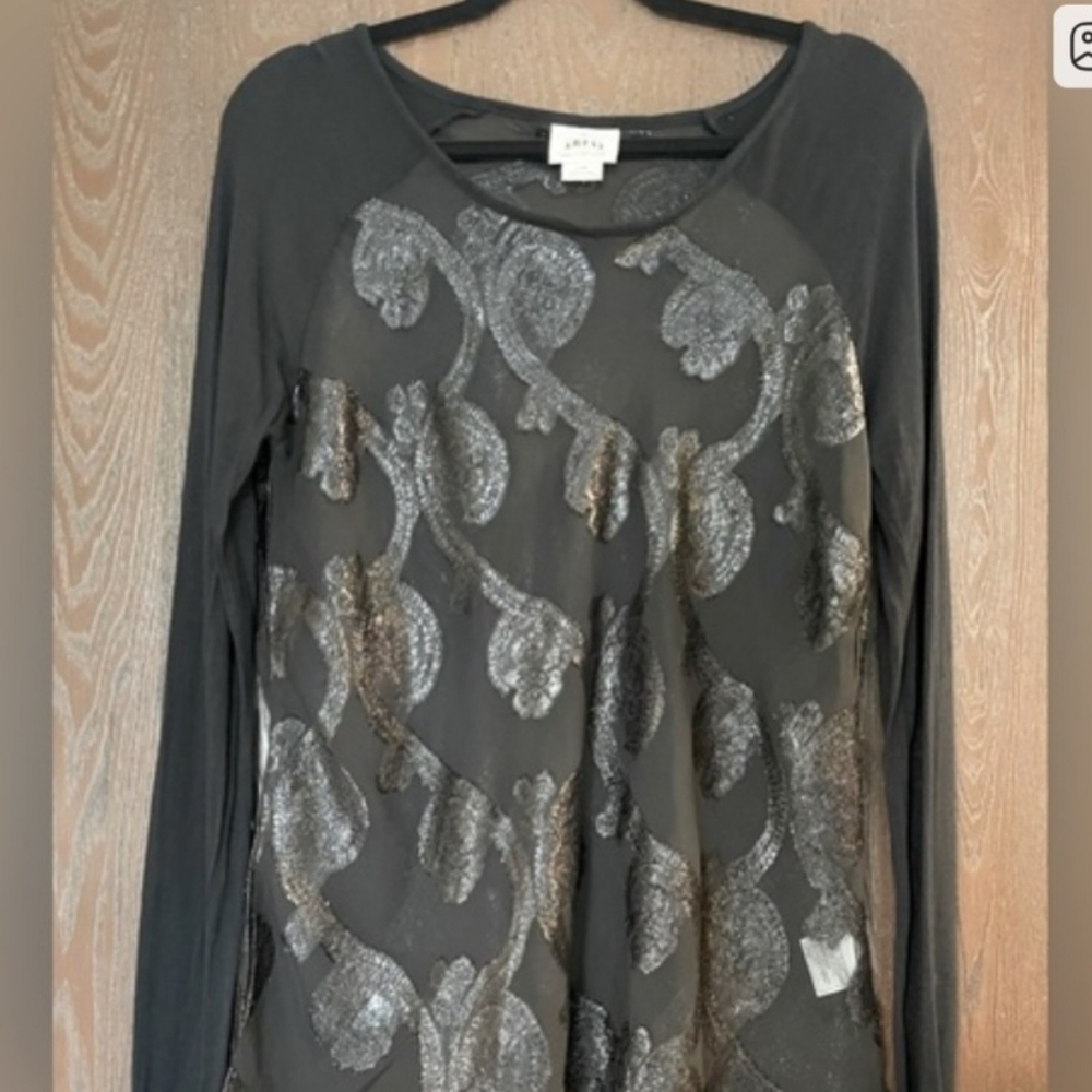 Ariat Black Lace /mesh Top